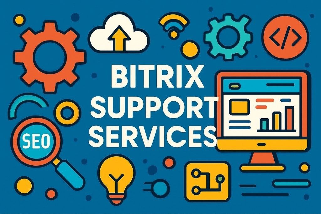 «Услуги создания поддержки, продвижение сайта на Битрикс»